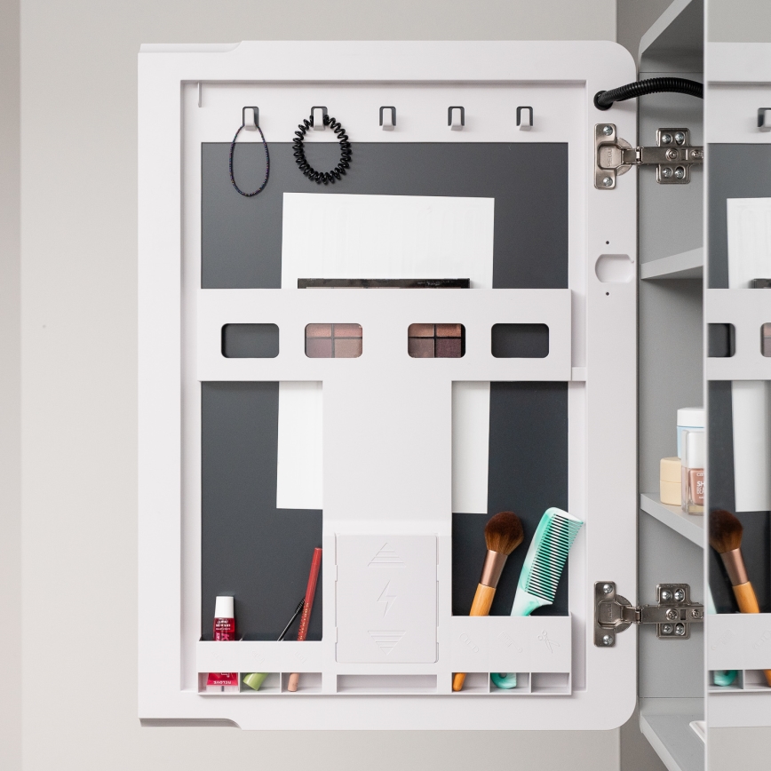 BRILAGI - LED-Spiegelschrank mit integrierter Beleuchtung NOTO DOUBLE 78x65 cm