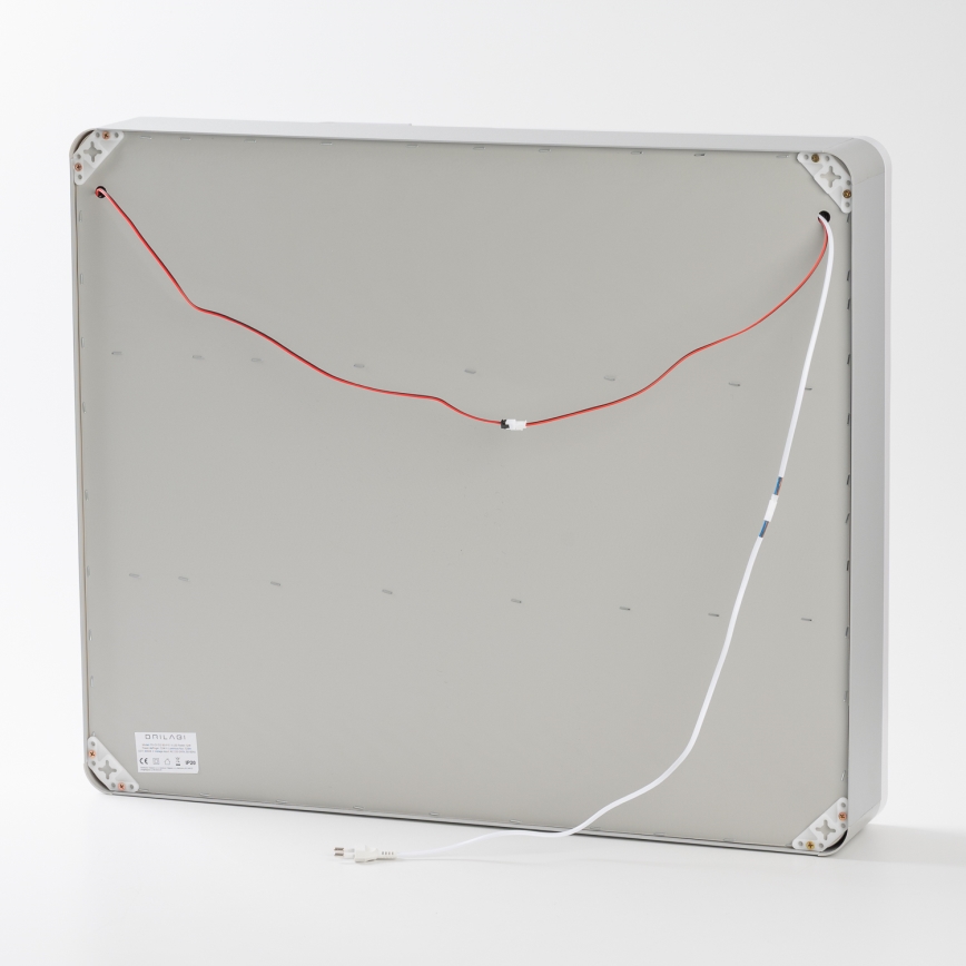 BRILAGI - LED-Spiegelschrank mit integrierter Beleuchtung NOTO DOUBLE 78x65 cm