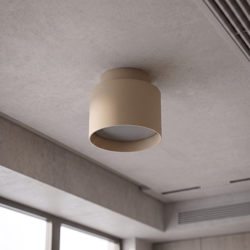 BRILAGI - LED-Spot BACKLIT 1xGX53/15W/230V + LED/3W Ø 8 cm beige