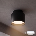 BRILAGI - LED-Spot BACKLIT 1xGX53/15W/230V + LED/3W Ø 8 cm schwarz