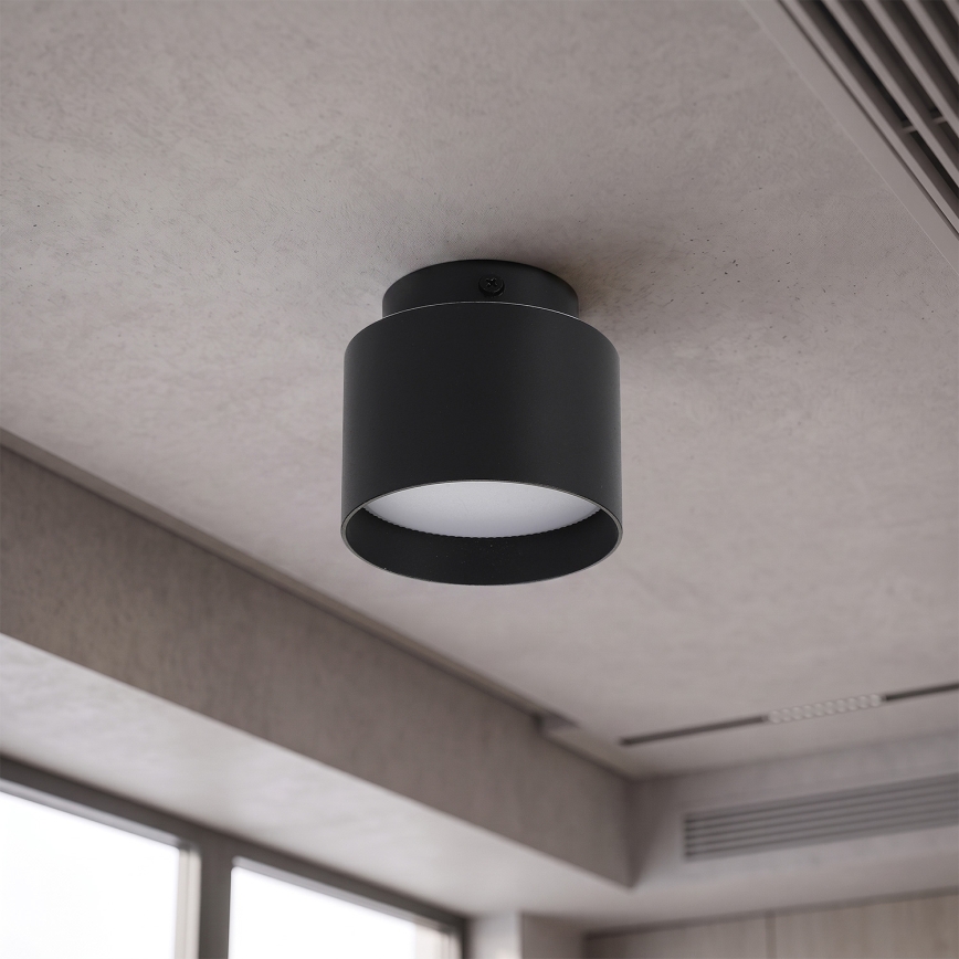 BRILAGI - LED-Spot BACKLIT 1xGX53/15W/230V + LED/3W Ø 8 cm schwarz