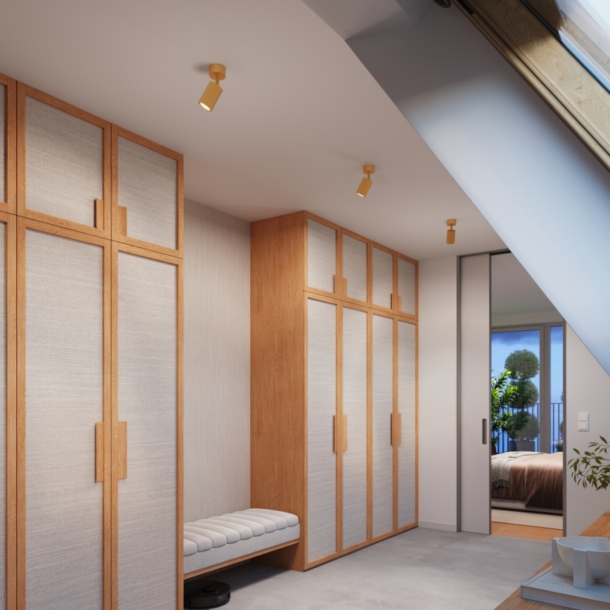 Brilagi - LED-Spot CRESTO 1xGU10/10W/230V goldfarben