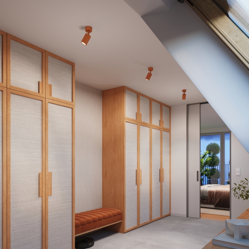 Brilagi - LED-Spot CRESTO 1xGU10/10W/230V rot