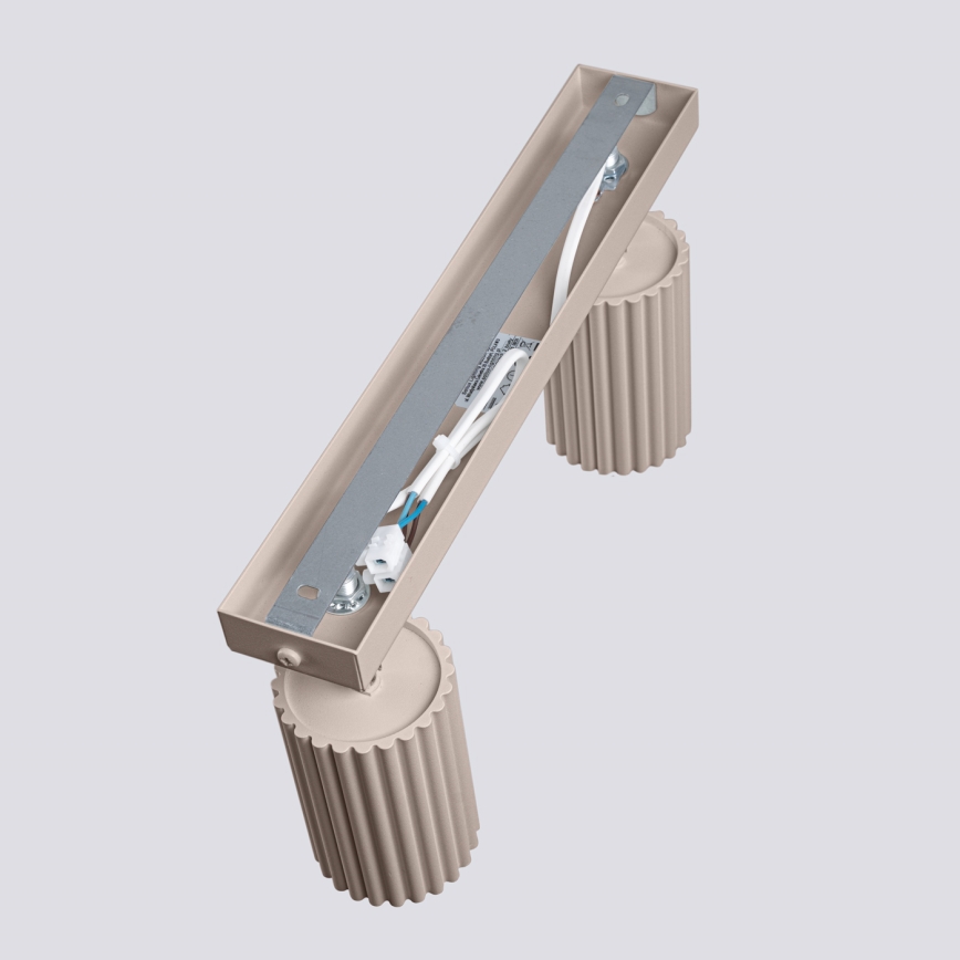 Brilagi - LED-Spot CRESTO 2xGU10/10W/230V taupe