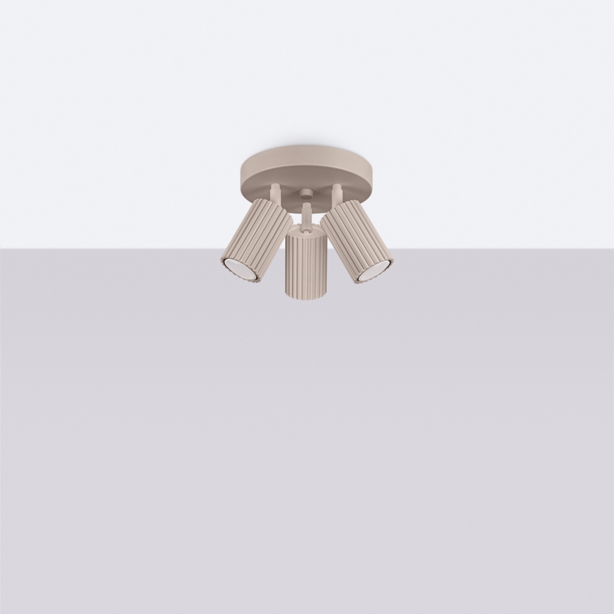 Brilagi - LED-Spot CRESTO 3x GU10/10W/230V taupe