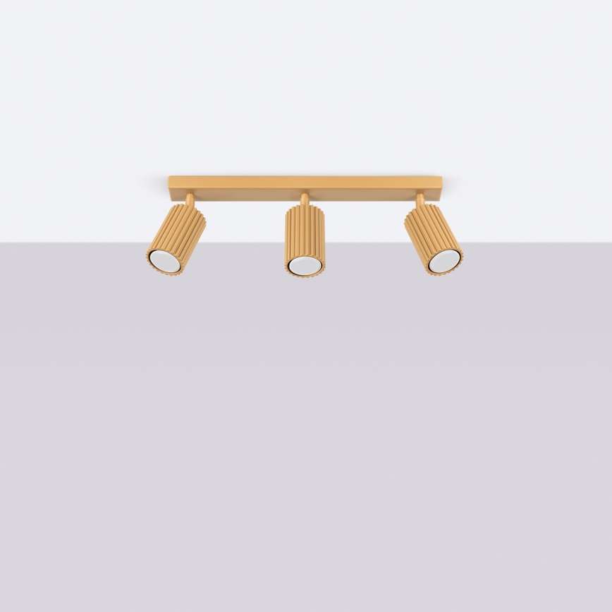 Brilagi - LED-Spot CRESTO 3xGU10/10W/230V goldfarben