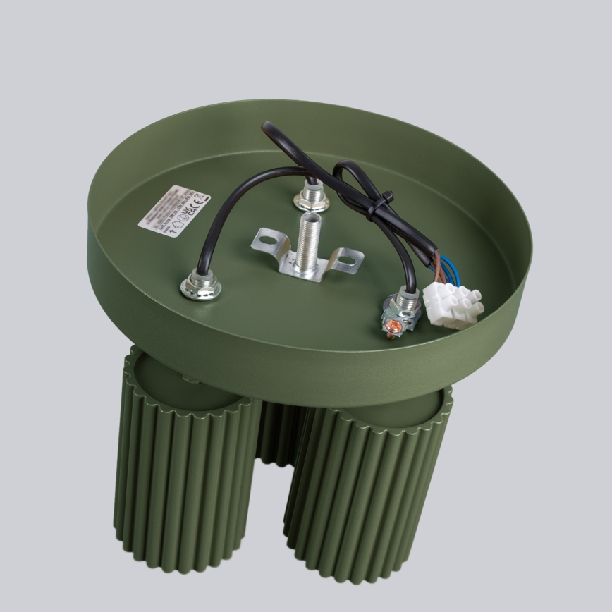 Brilagi - LED-Spot CRESTO 3xGU10/10W/230V grün