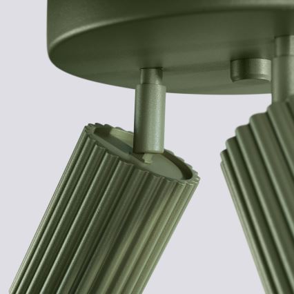 Brilagi - LED-Spot CRESTO 3xGU10/10W/230V grün