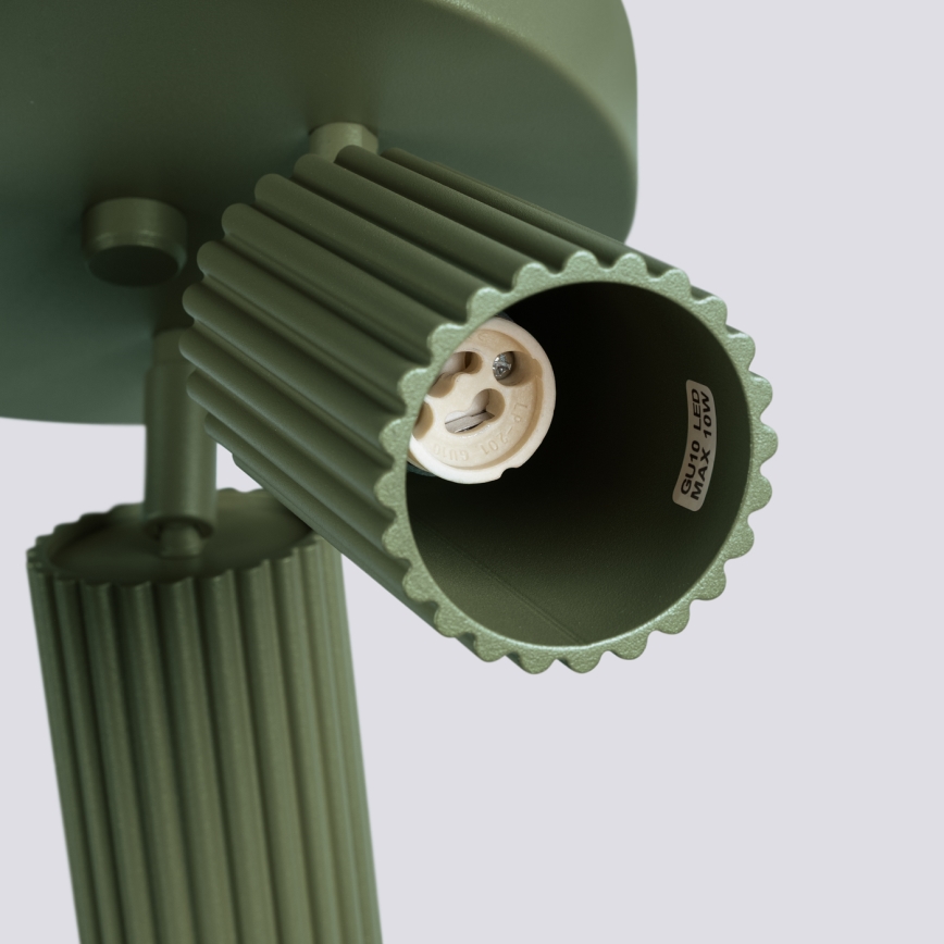 Brilagi - LED-Spot CRESTO 3xGU10/10W/230V grün