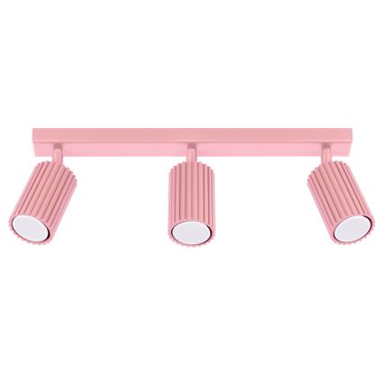 Brilagi - LED-Spot CRESTO 3xGU10/10W/230V rosa