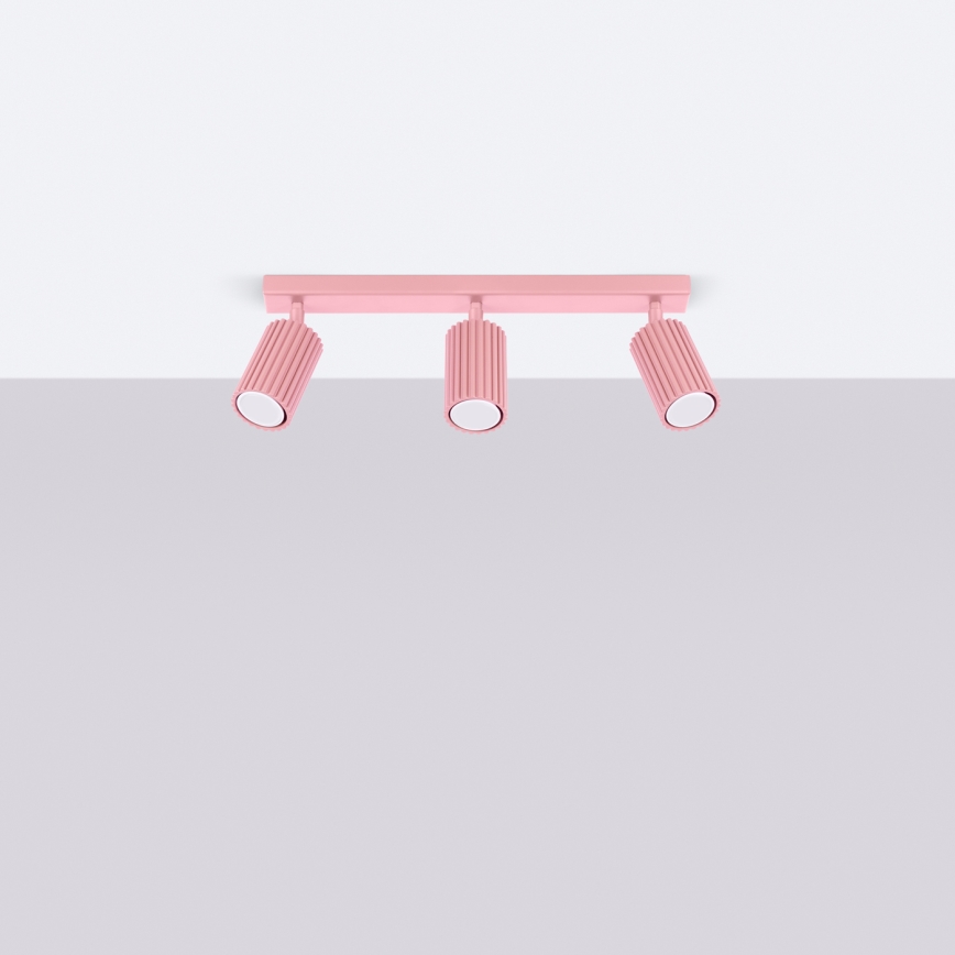 Brilagi - LED-Spot CRESTO 3xGU10/10W/230V rosa