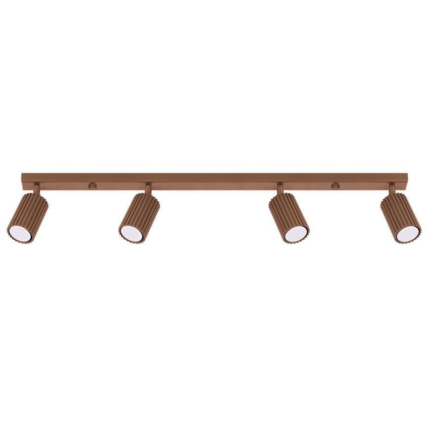Brilagi - LED-Spot CRESTO 4xGU10/10W/230V braun