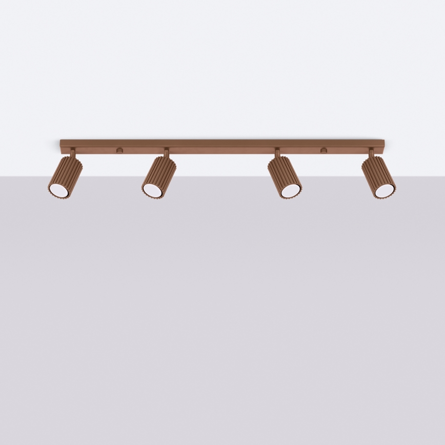 Brilagi - LED-Spot CRESTO 4xGU10/10W/230V braun
