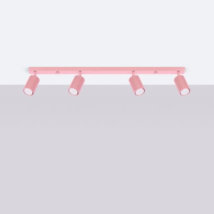 Brilagi - LED-Spot CRESTO 4xGU10/10W/230V rosa