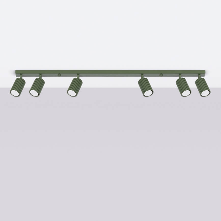 Brilagi - LED-Spot CRESTO 6xGU10/10W/230V grün