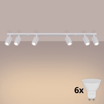 Brilagi - LED-Spot CRESTO 6xGU10/10W/230V weiß