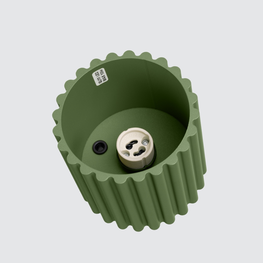 Brilagi - LED-Spot SFERA 1xGU10/10W/230V Ø 10 cm grün