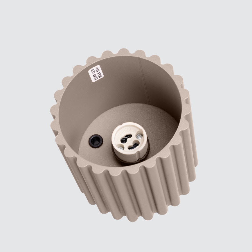 Brilagi - LED-Spot SFERA 1× GU10/10 W/230 V, Ø 10 cm, taupe