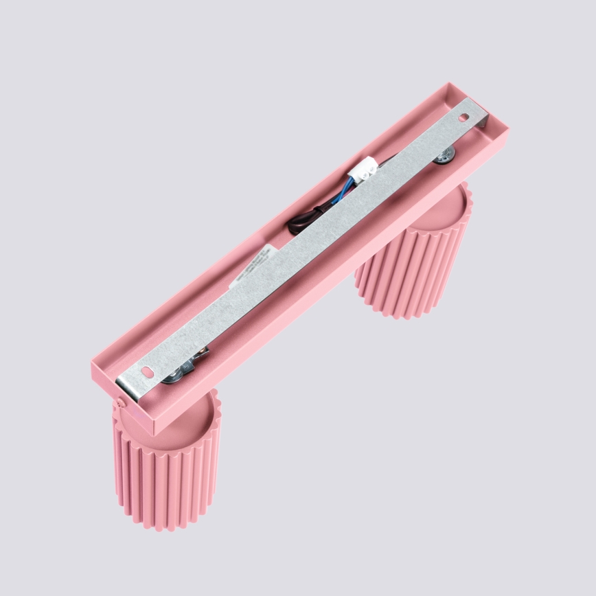 Brilagi - LED-Spotleuchte CRESTO 2xGU10/10W/230V rosa