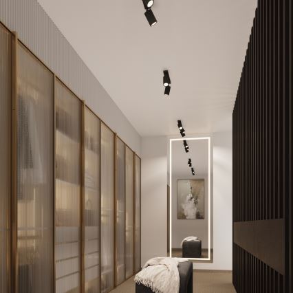 Brilagi - LED-Spotleuchte CRESTO 2xGU10/10W/230V schwarz