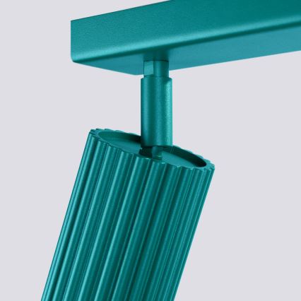 Brilagi - LED-Spotleuchte CRESTO 2xGU10/10W/230V türkis