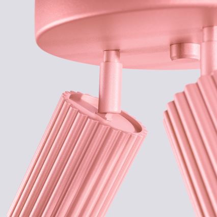 Brilagi - LED-Spotleuchte CRESTO 3x GU10/10W/230V rosa