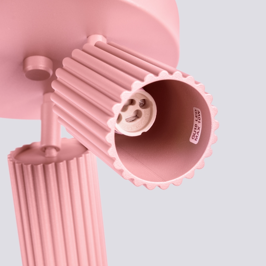 Brilagi - LED-Spotleuchte CRESTO 3x GU10/10W/230V rosa