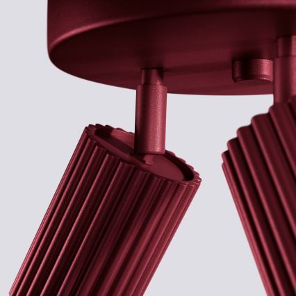 Brilagi - LED-Spotleuchte CRESTO 3xGU10/10W/230V burgunderrot