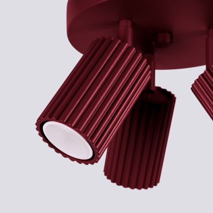 Brilagi - LED-Spotleuchte CRESTO 3xGU10/10W/230V burgunderrot