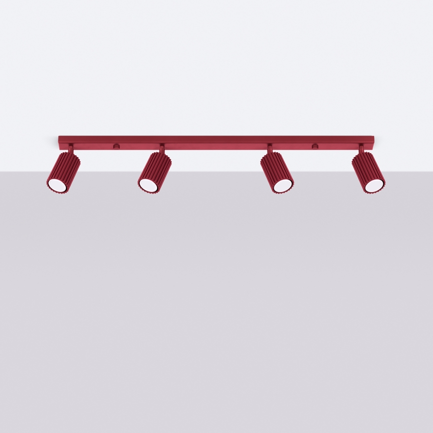 Brilagi - LED-Spotleuchte CRESTO 4xGU10/10W/230V Bordeaux