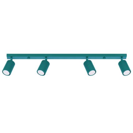 Brilagi - LED-Spotleuchte CRESTO 4xGU10/10W/230V türkis