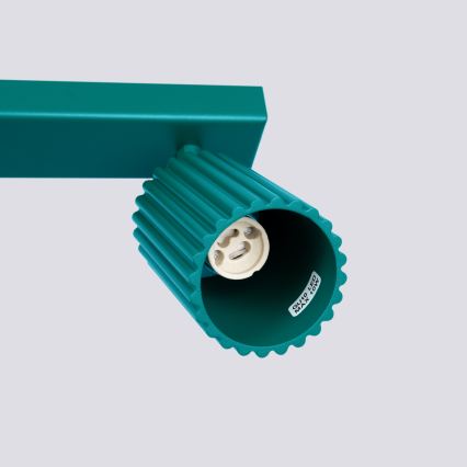 Brilagi - LED-Spotleuchte CRESTO 4xGU10/10W/230V türkis