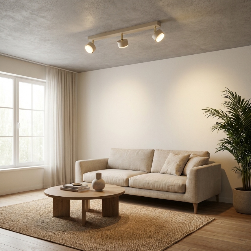 Brilagi - LED-Spotleuchte MONO 3xGX53/12W/230V beige