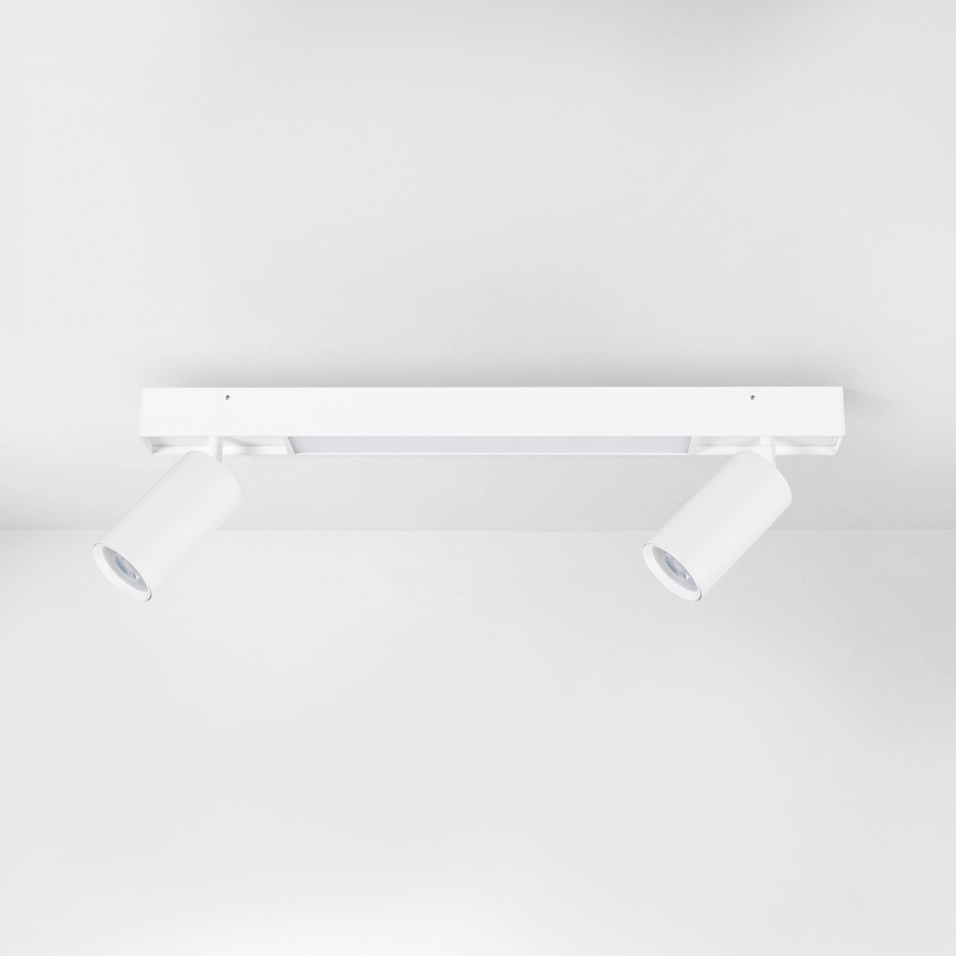 Brilagi - LED-Spotleuchte SELE 2xGU10/30W/230V + LED/15W weiß