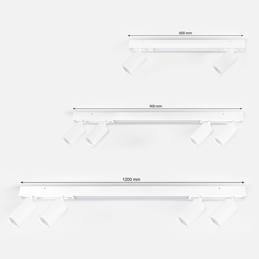 Brilagi - LED-Spotleuchte SELE 4x GU10/30W/230V + LED/20W weiß