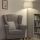 Brilagi - LED-Stehleuchte CERIA 1xE27/20W/230V Ø 45 cm grau/gold