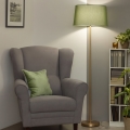 Brilagi - LED Stehleuchte CERIA 1xE27/20W/230V Ø 45 cm grün/gold