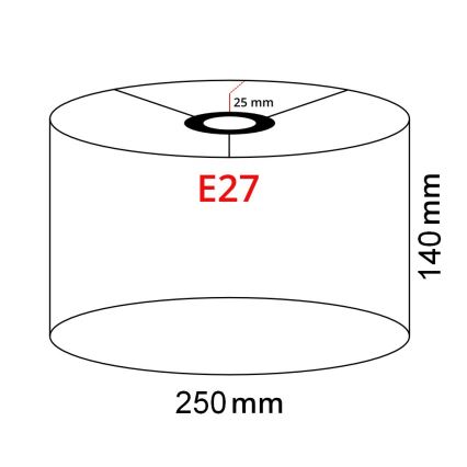 Brilagi - LED-Stehleuchte CERIA 1xE27/40W/230V Ø 25 cm grün/matt-chrom