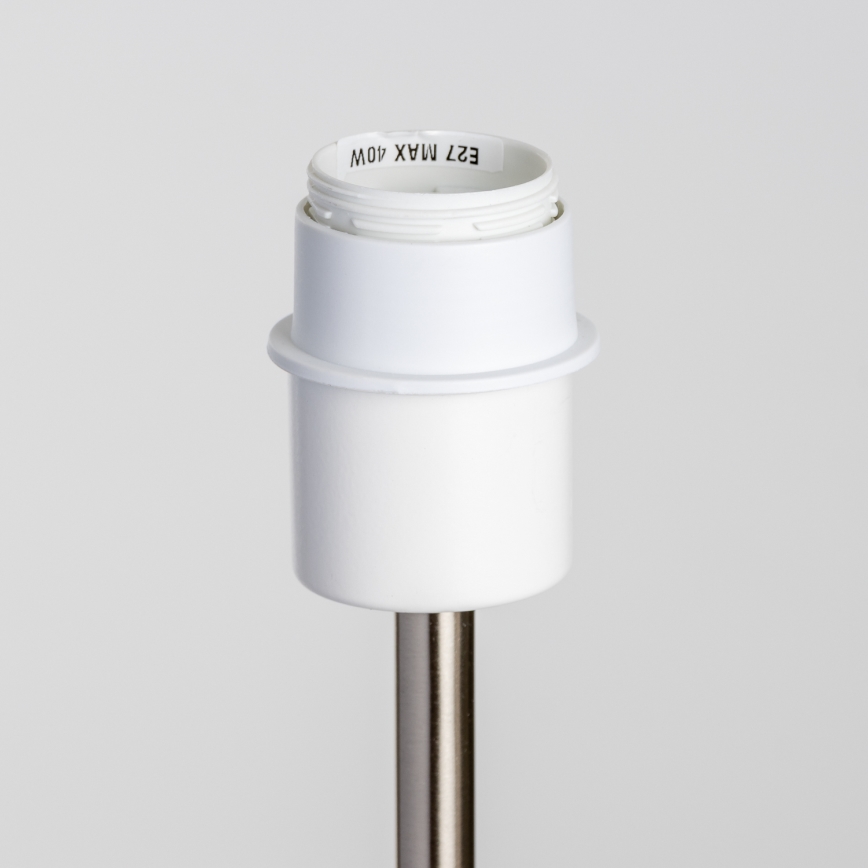 Brilagi - LED-Stehleuchte CERIA 1xE27/40W/230V Ø 30 cm beige/mattchrom