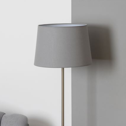 Brilagi - LED-Stehleuchte CERIA 1xE27/40W/230V Ø 30 cm grau/matt-chrom