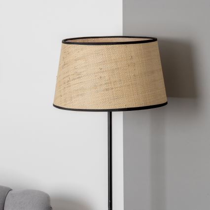 Brilagi - LED-Stehleuchte CERIA 1xE27/40W/230V Ø 35 cm beige/schwarz