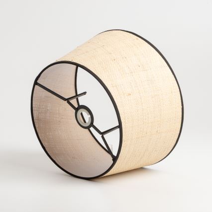 Brilagi - LED-Stehleuchte CERIA 1xE27/40W/230V Ø 35 cm beige/schwarz