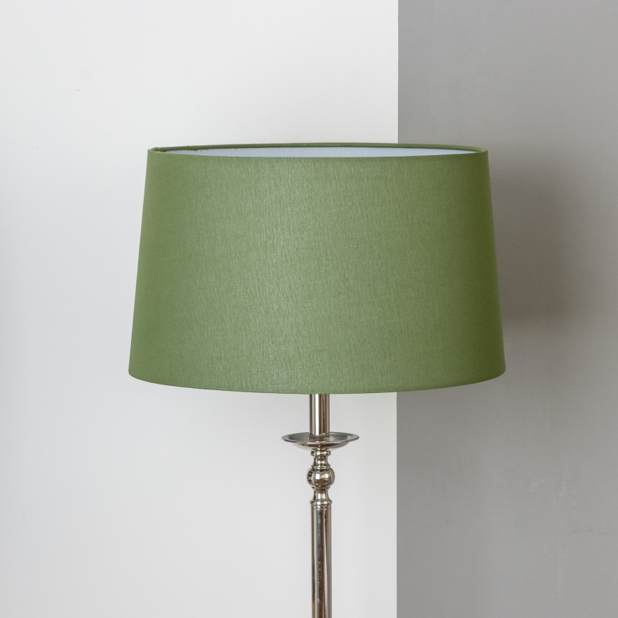 Brilagi - LED-Stehleuchte CERIA 1xE27/60W/230V Ø 45 cm Hochglanz-Chrom/Grün