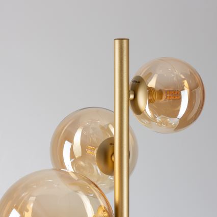 BRILAGI - LED-Stehleuchte MILLA 7xG9/3W/230V golden