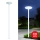 Brilagi - LED-Straßenleuchte für den Außenbereich mit 3 m Mast URBANSPARK LED/120W/230V weiß IP65