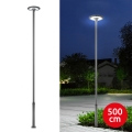 Brilagi - LED-Straßenleuchte für den Außenbereich mit 5 m Mast URBANSPARK LED/120W/230V anthrazit IP65