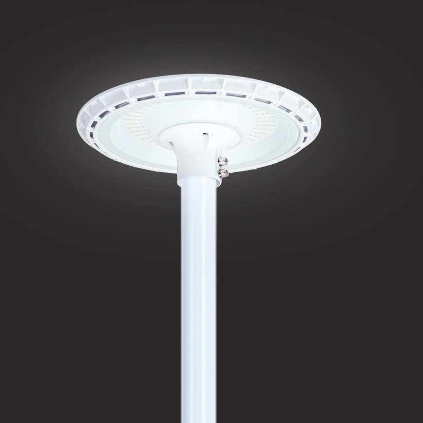 Brilagi - LED-Straßenleuchte mit 3 m Mast URBANSPARK LED/120W/230V weiß IP65