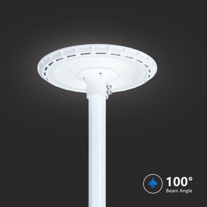 Brilagi - LED-Straßenleuchte mit 3 m Mast URBANSPARK LED/120W/230V weiß IP65