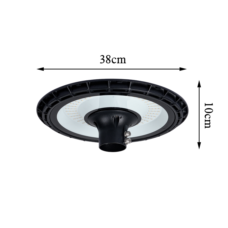 Brilagi - LED-Straßenleuchte mit 3 m Mast URBANSPARK LED/60W/230V schwarz IP65