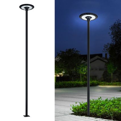 Brilagi - LED-Straßenleuchte mit 4 m Mast URBANSPARK LED/120W/230V schwarz IP65